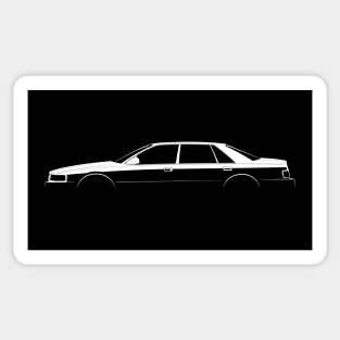 Cadillac Seville STS (1992) Silhouette Sticker